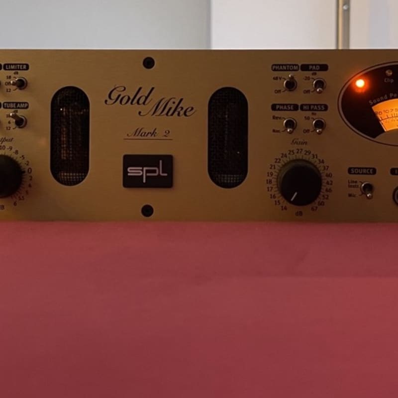 SPL 2485 Goldmike MkII Microphone Preamp Gold - used Microphone