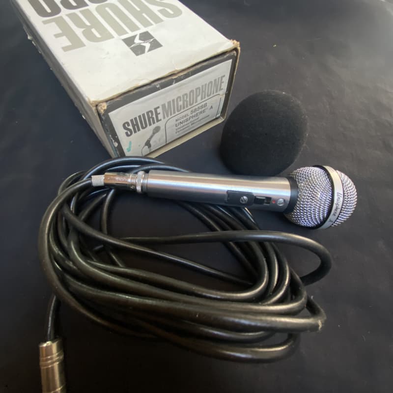 1960-70 Shure 585SB Unisphere A Silver - used Microphone     Unidirectional