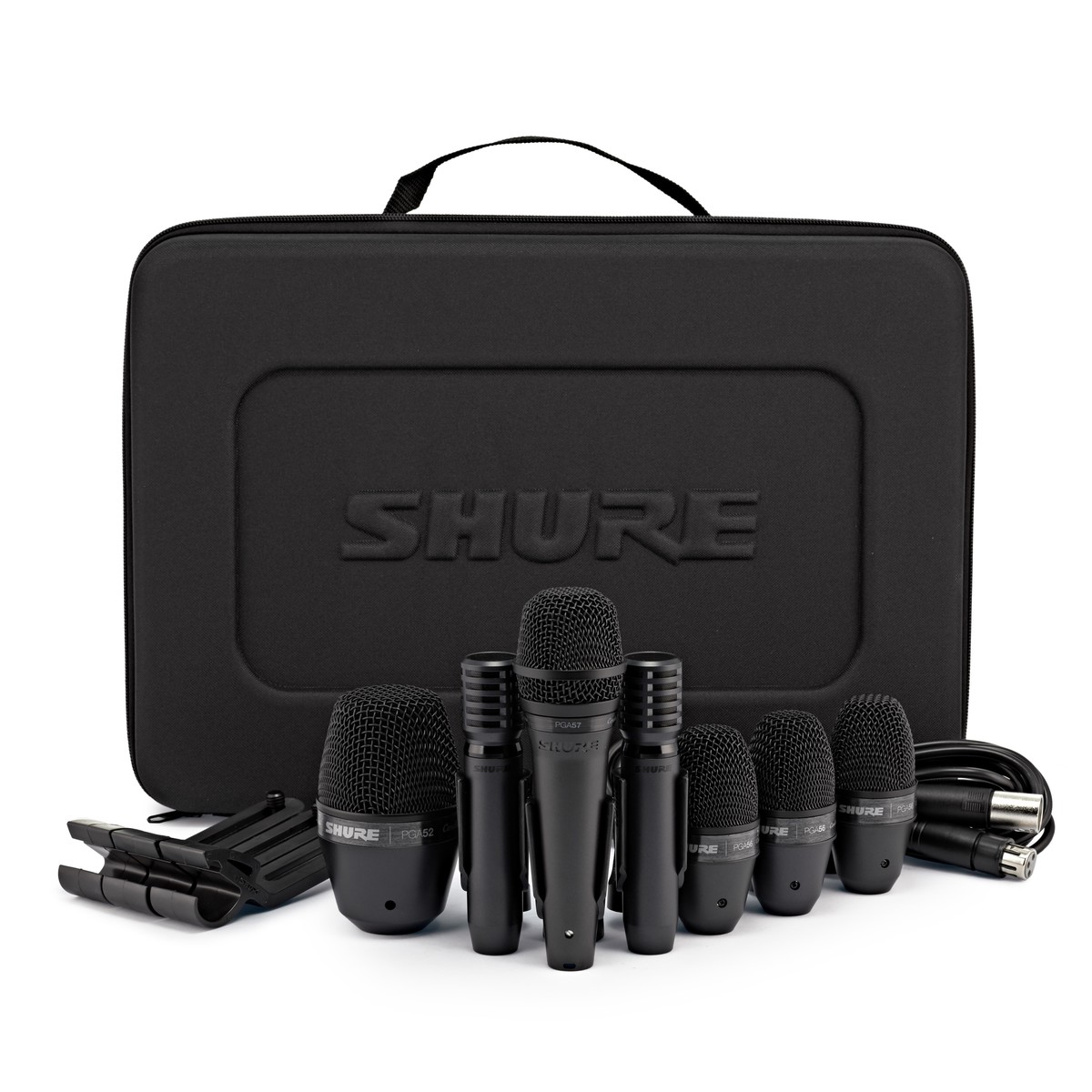 Shure PGADRUMKIT7 Drum Microphone Kit 7 Piece -  New In the Box        Microphone