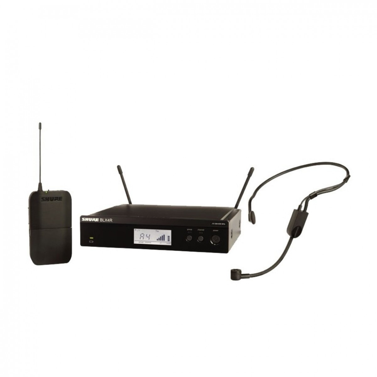 Shure BLX14R/P31-K3E Wireless Headset Microphone System