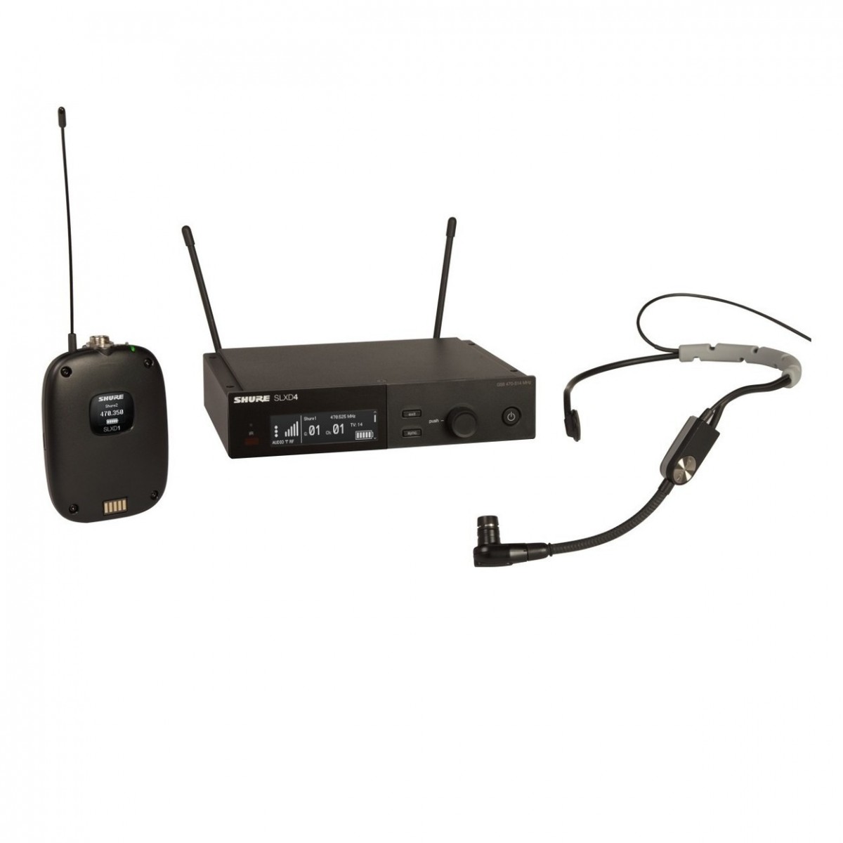 Shure SLXD14/SM35-H56 Wireless Headset Microphone System -  New In the Box  Headset Microphone     Wireless Microphone