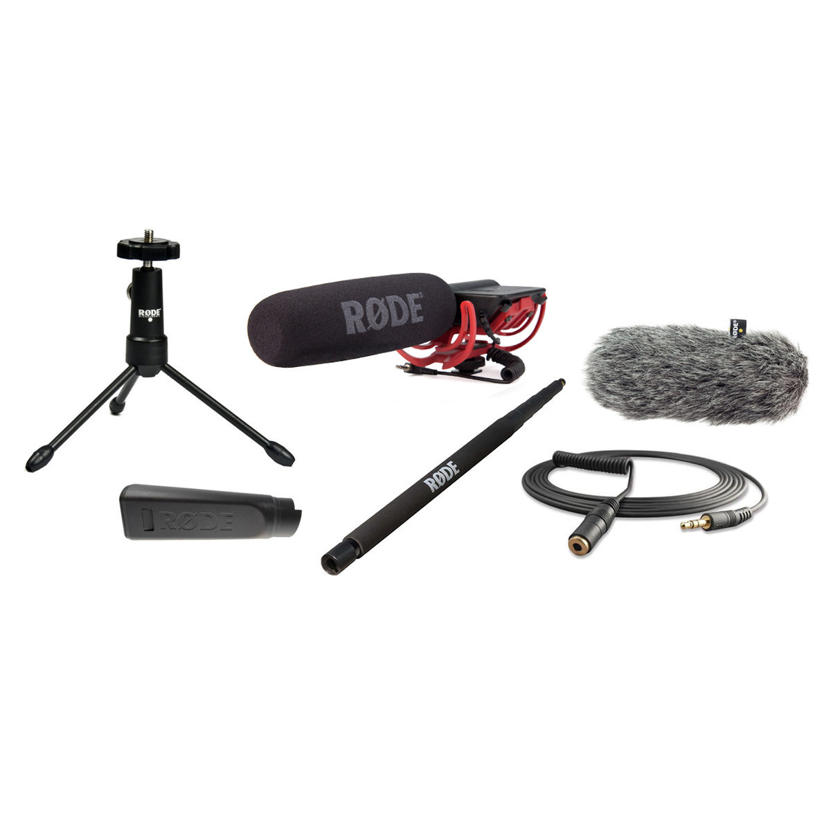 Rode VideoMic-R Complete DSLR Microphone Pack –  New In the Box        Microphone