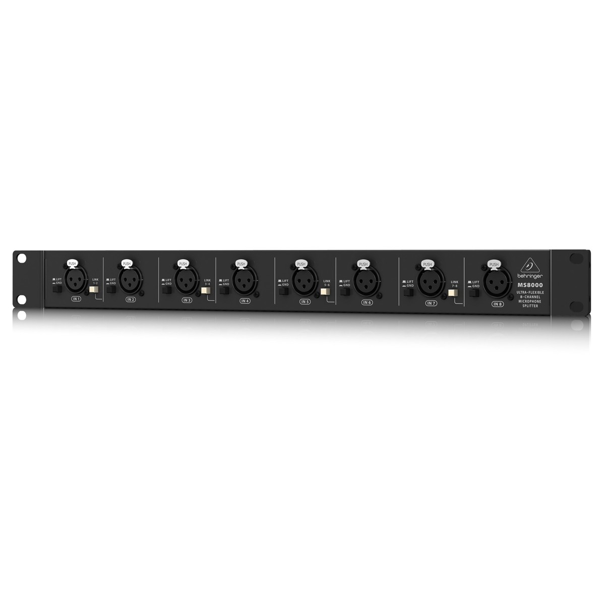 Behringer ULTRALINK MS8000 8-Channel Microphone Splitter -  New In the Box        Microphone