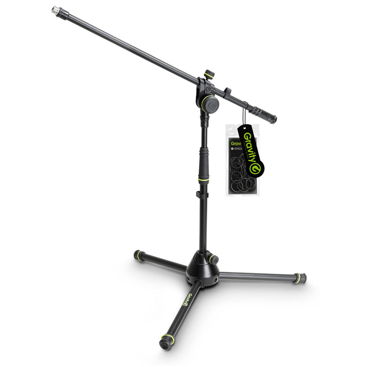 Gravity GMS4221B Short Microphone Stand with Boom –  New In the Box  Microphone Stand     Boom Microphone