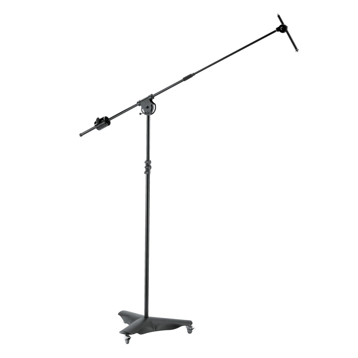 K&M 21430 Overhead Microphone Stand Black –  New In the Box  Microphone Stand      Microphone