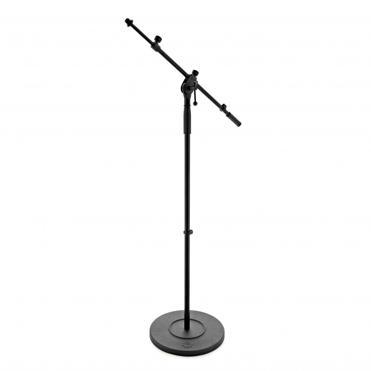 Telescopic Boom Cast Base Microphone Stand -  New In the Box  Microphone Stand     Boom Microphone