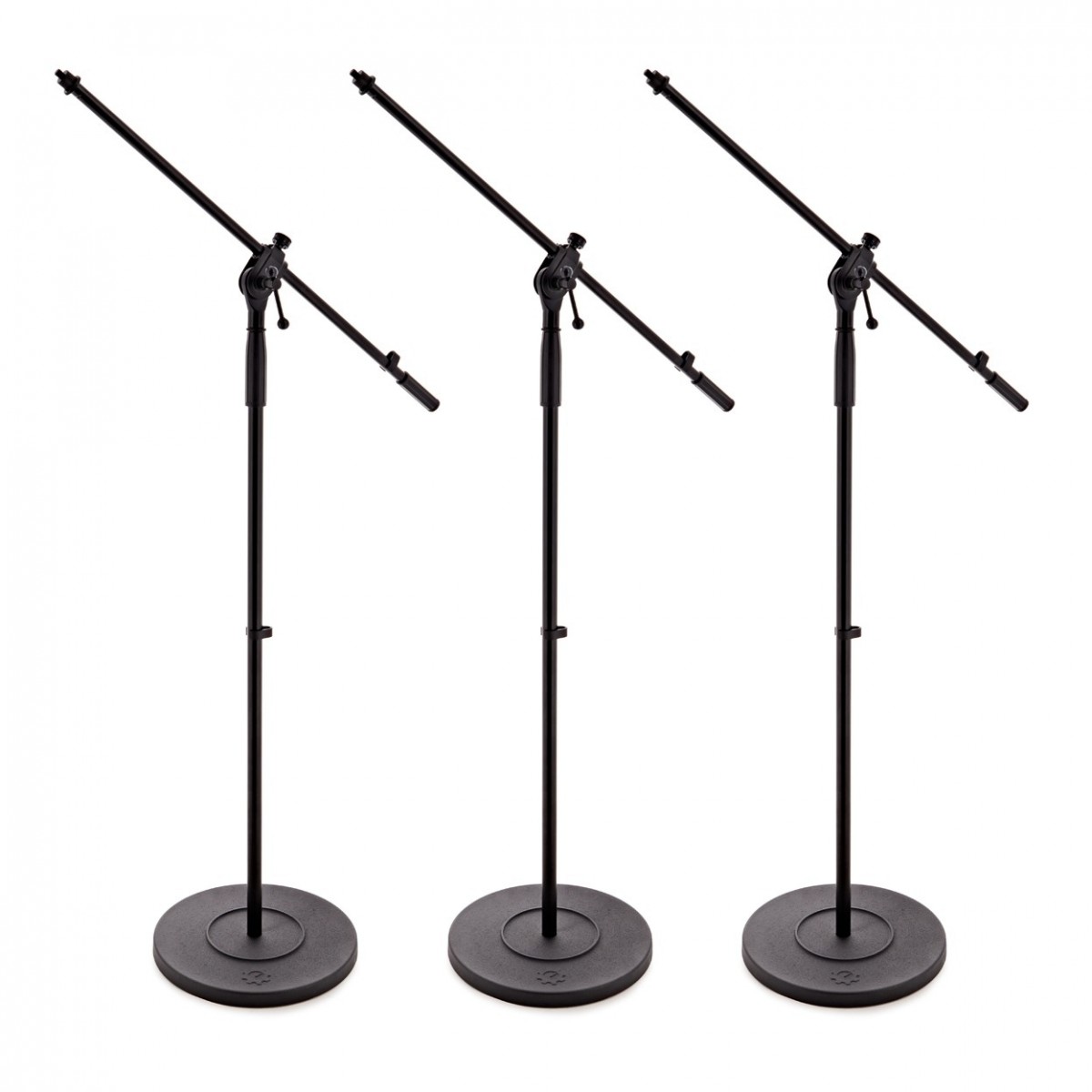 Cast Base Boom Microphone Stand 3 Pack –  New In the Box  Microphone Stand     Boom Microphone