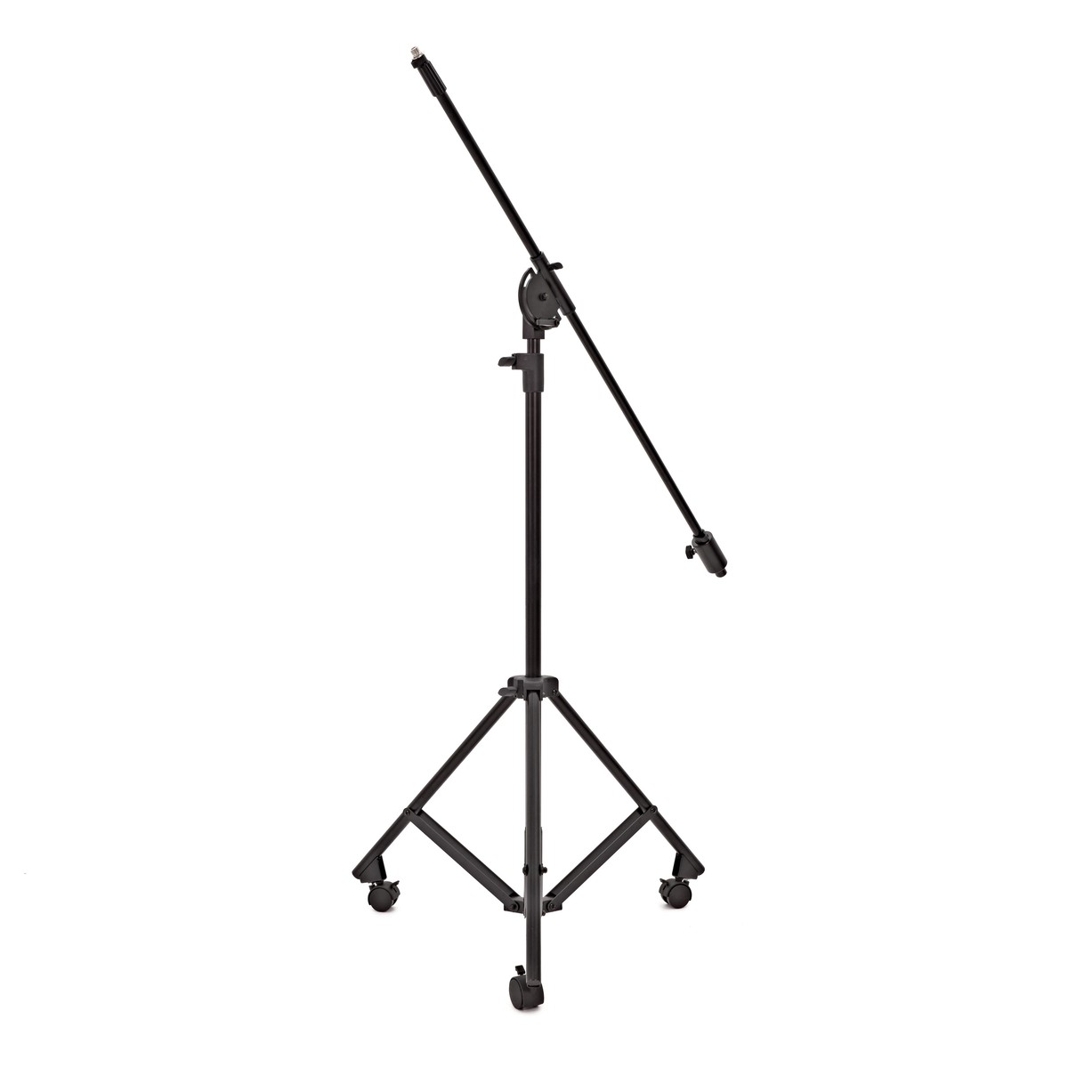 Studio Telescopic Boom Microphone Stand with Casters -  New In the Box  Microphone Stand Studio    Boom Microphone