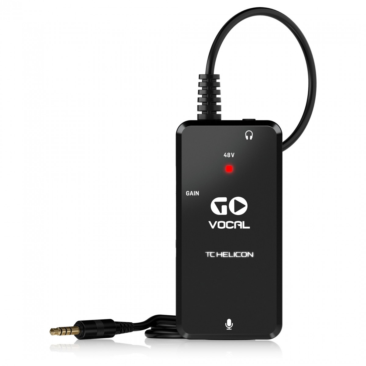 TC Helicon GO VOCAL Microphone Pre-amp for Mobile Devices -  New In the Box  Vocal      Microphone