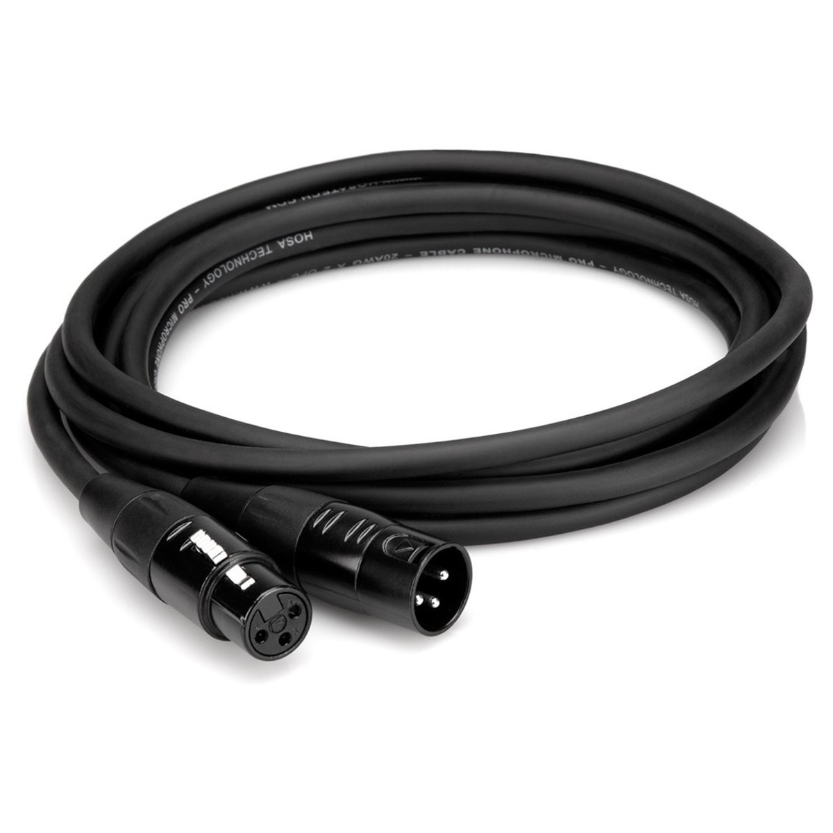 Hosa HMIC-020 REAN XLR3F to XLR3M Pro Microphone Cable 20ft –  New In the Box  3 metre cable     Microphone Cable  Microphone