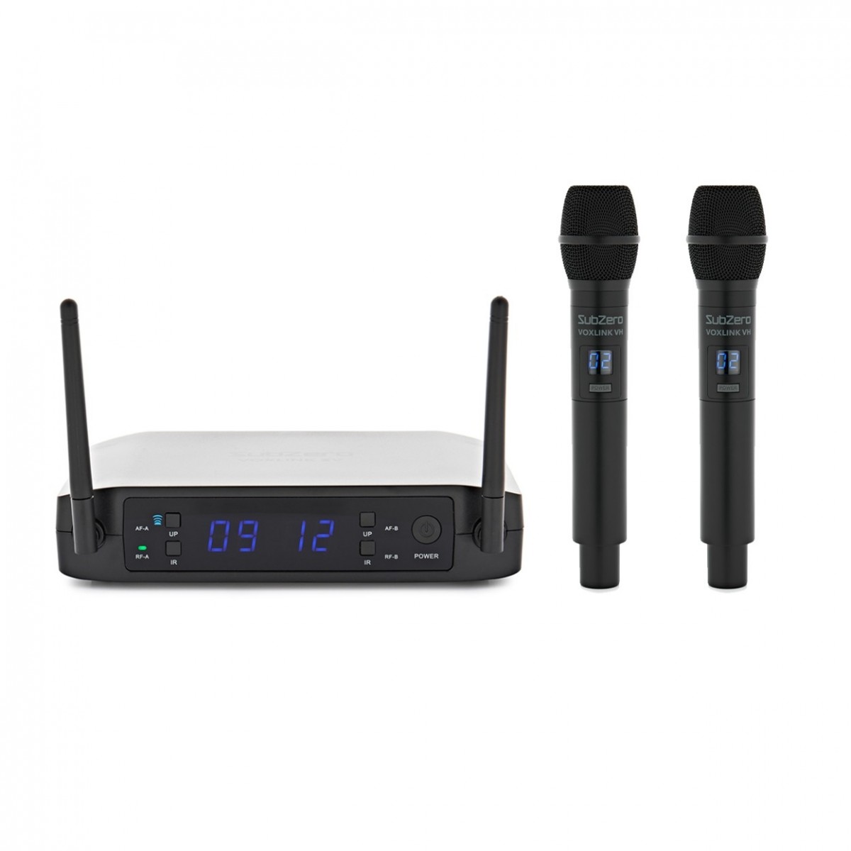 SubZero VOXLINK-2VH Handheld Wireless Microphone System - Nearly New -  Pre Loved      Handheld Wireless Microphone