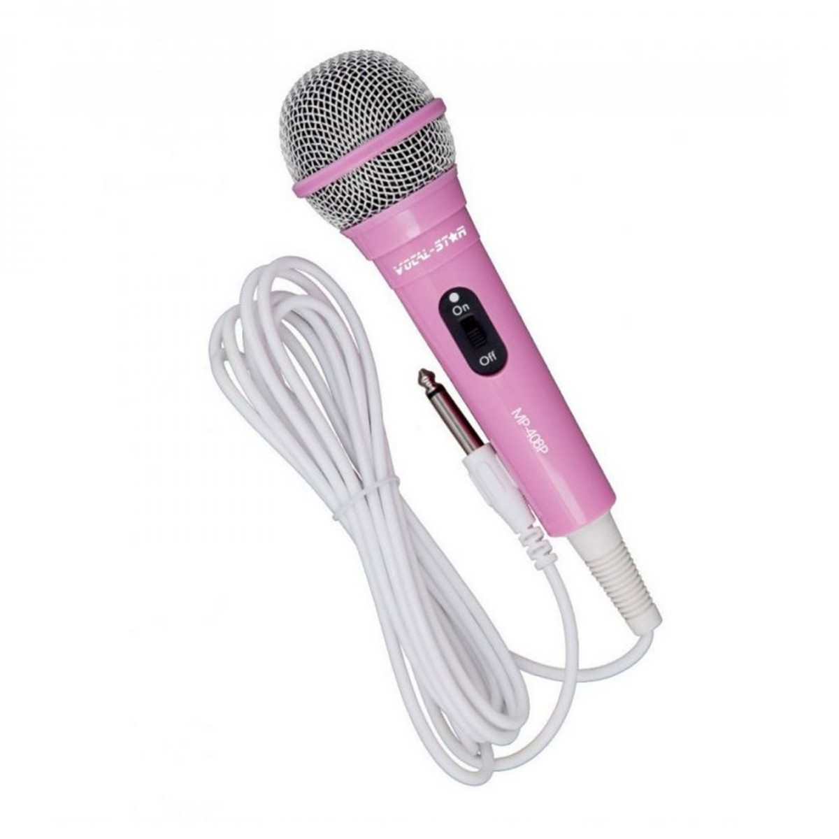 Vocal-Star MP408P Wired Karaoke Microphone Pink –  New In the Box  Vocal      Microphone