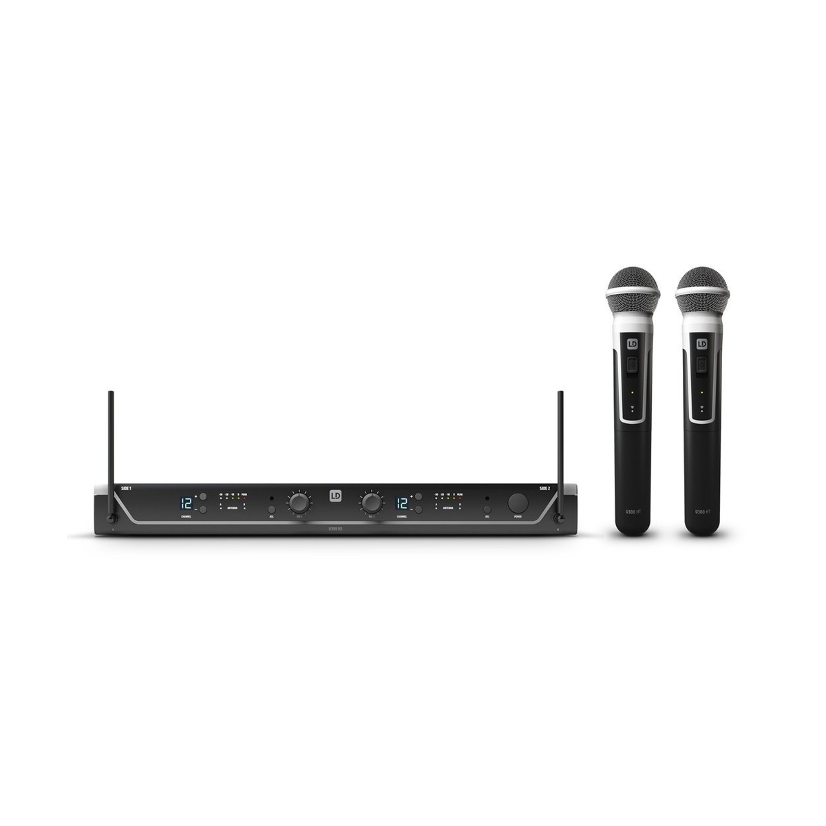 LD Systems U308 HHD 2 Dual Handheld Wireless Microphone System –  New In the Box      Handheld Wireless Microphone