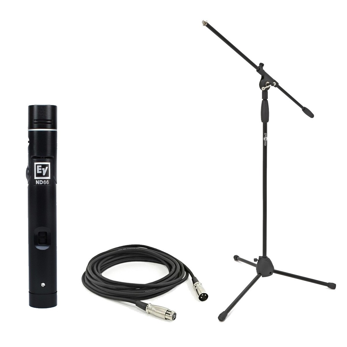 Electro-Voice ND66 Condenser Instrument Microphone with Stand & Cable –  New In the Box    Condenser    Microphone