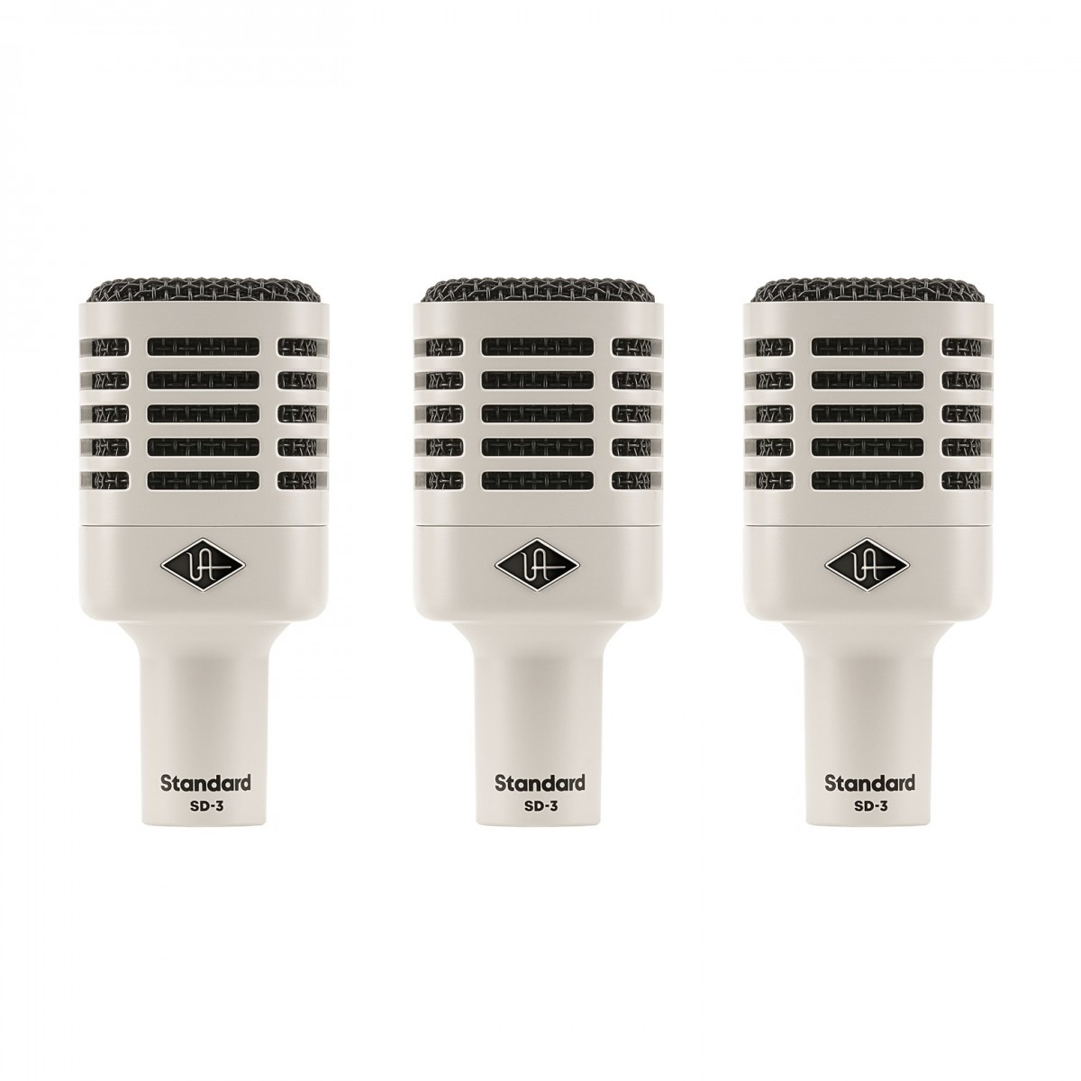 Universal Audio SD-3 Dynamic Microphone (3-Pack) with Hemisphere Modeling