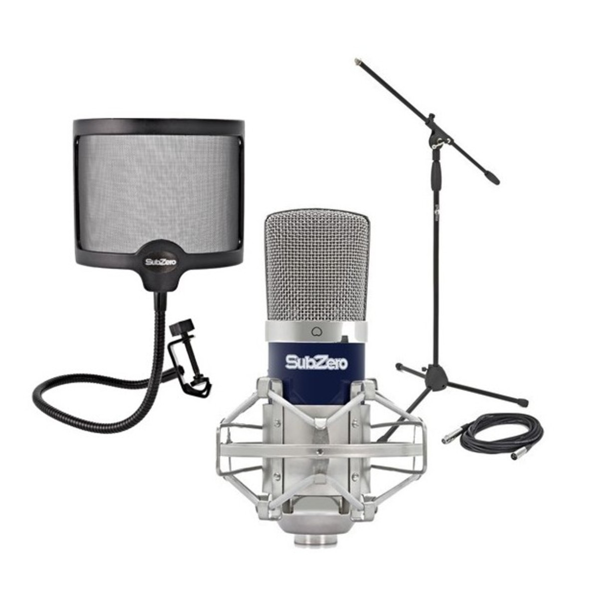 SubZero SZC-400 Condenser Microphone Studio Pack –  New In the Box   Studio Condenser    Microphone