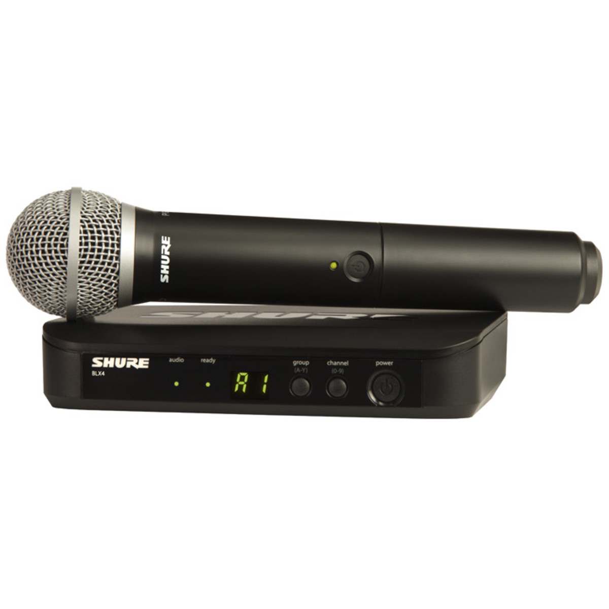 Shure BLX24UK/PG58-K3E Handheld Wireless Microphone System-NearlyNew -  New In the Box      Handheld Wireless Microphone