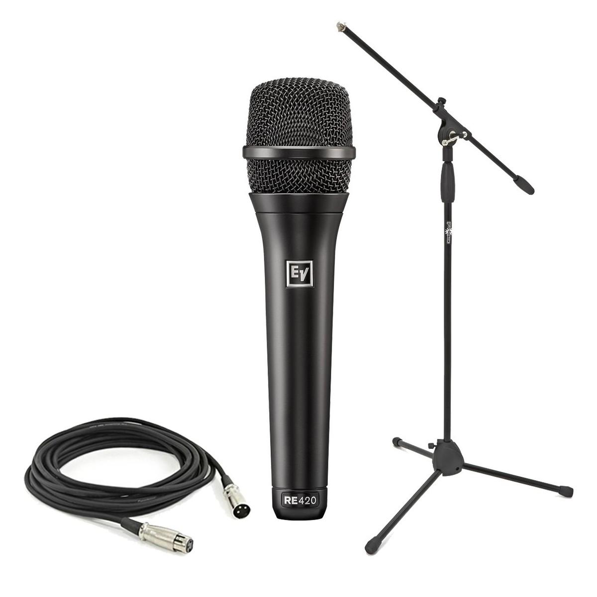 Electro-Voice RE420 Vocal Condenser Microphone With Stand and Cable -  New In the Box  Vocal  Condenser    Microphone