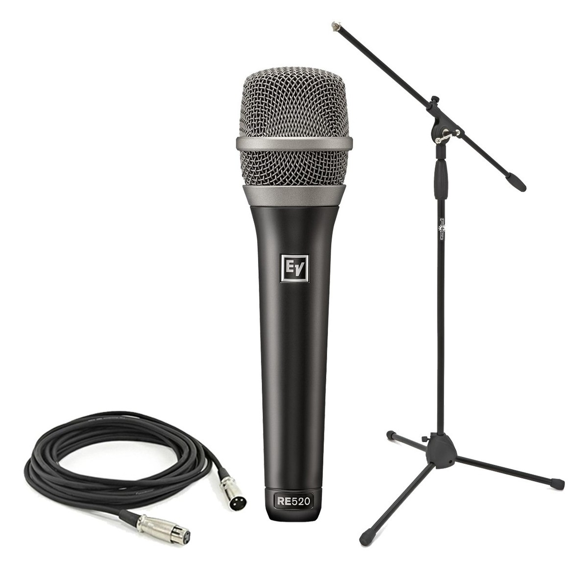 Electro-Voice RE520 Vocal Condenser Microphone With Stand and Cable -  New In the Box  Vocal  Condenser    Microphone