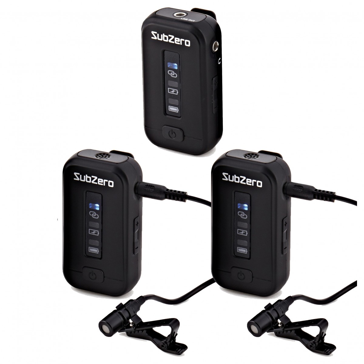 SubZero VOXLINK-Move Dual Portable Wireless Microphone System