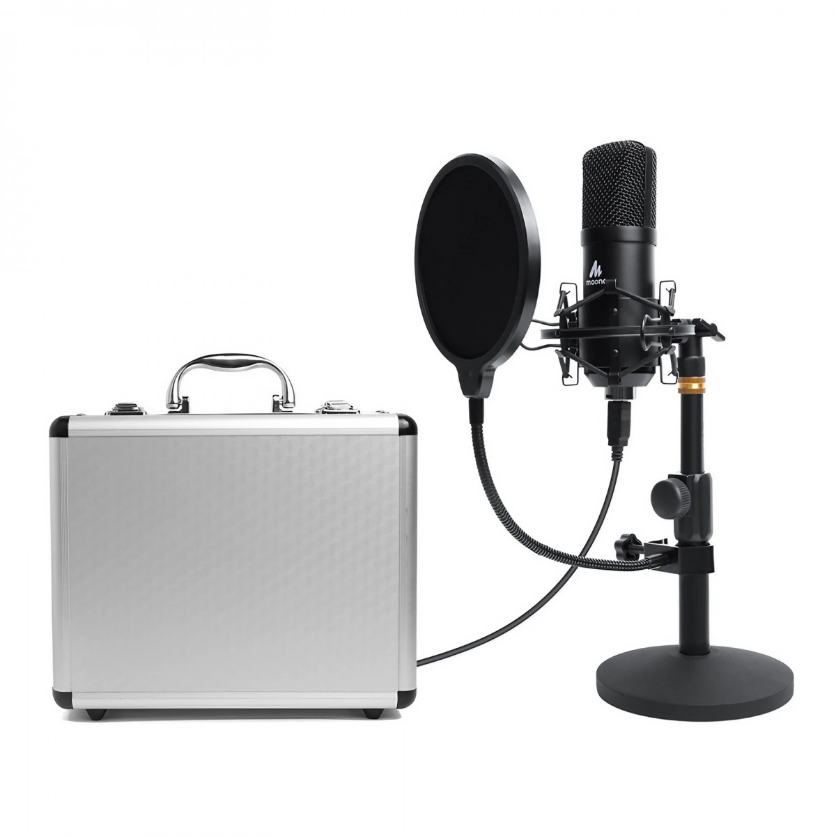 Maono USB-B Studio Desktop Condenser Microphone with Flight Case -  New In the Box   Studio Condenser    Microphone