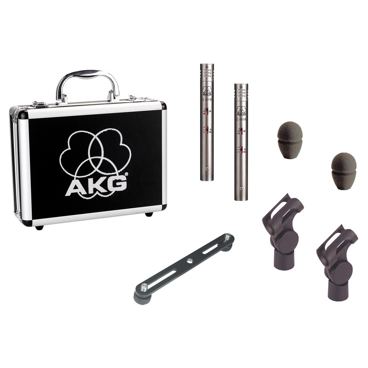 AKG C451 B Small-Diaphragm Condenser Microphone Stereo Pair