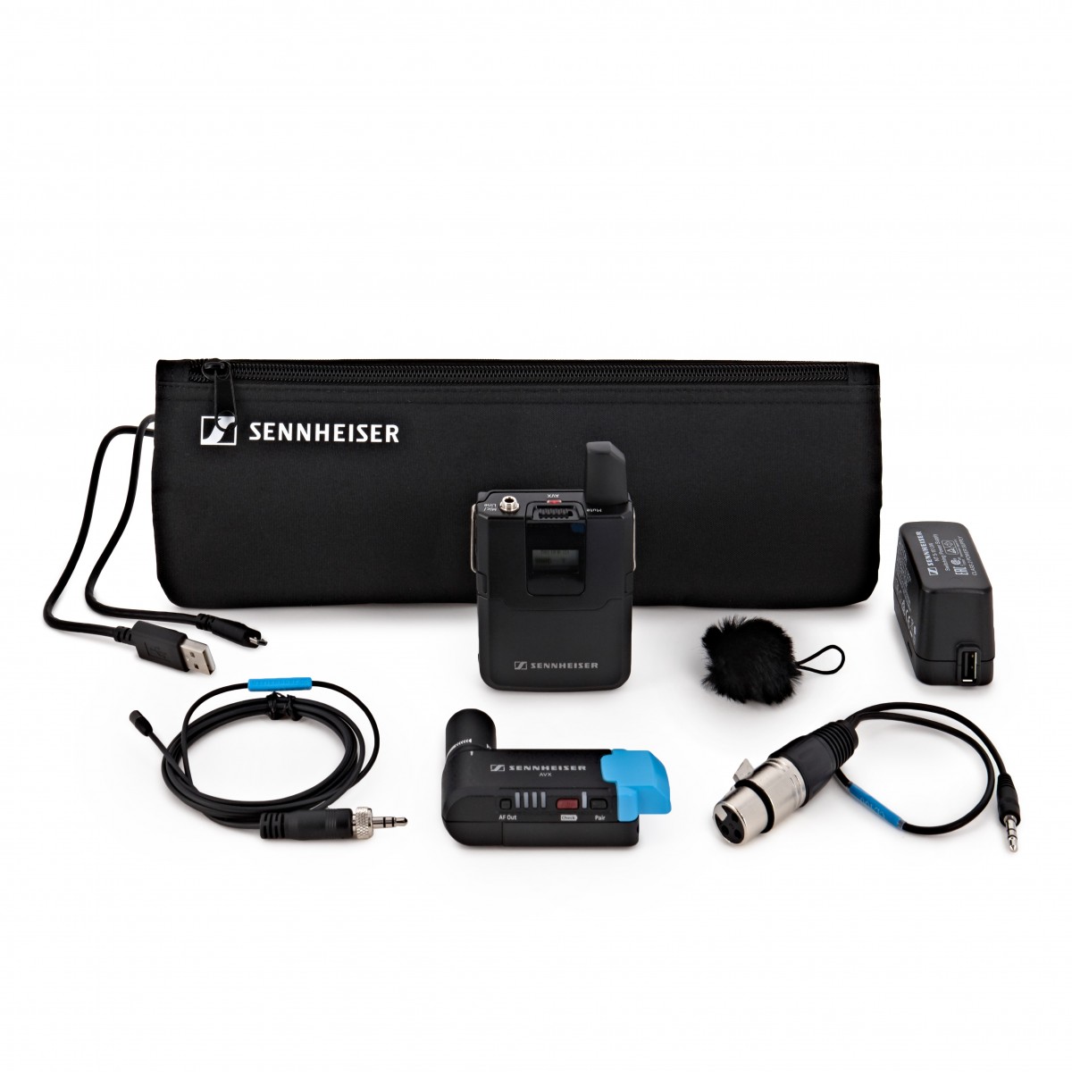 Sennheiser AVX-MKE2-3 Digital Wireless Lavalier Microphone Set