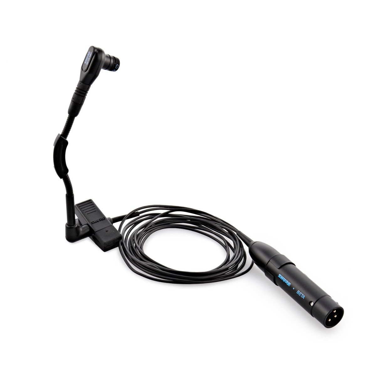 Shure Beta 98H/C Clip-on Instrument Microphone with XLR Connector