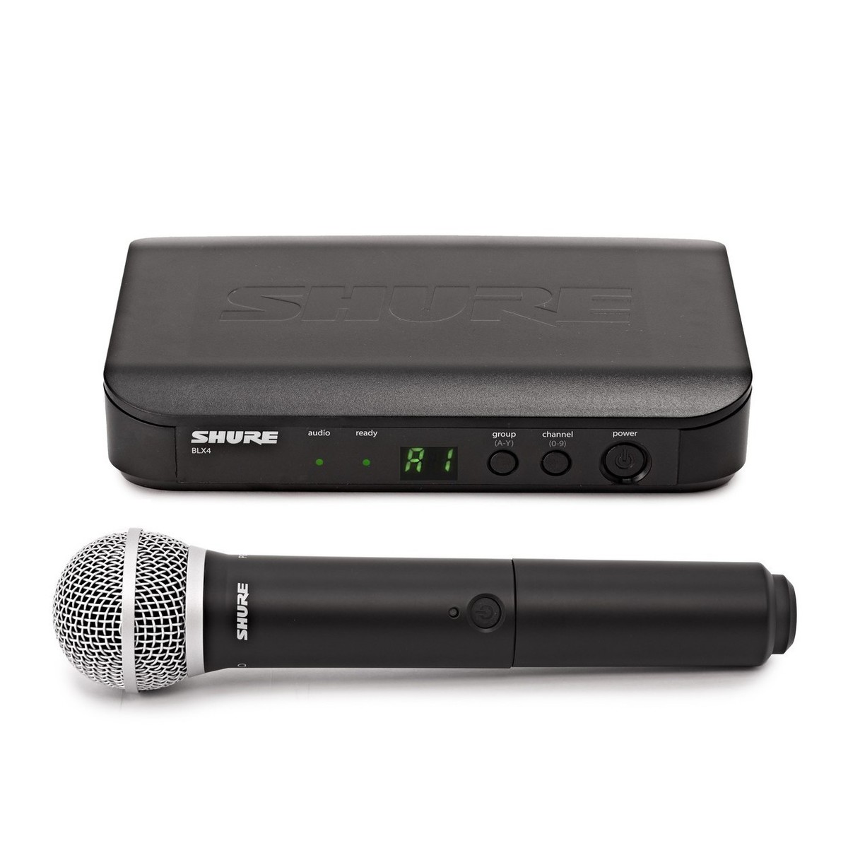 Shure BLX24/PG58-K3E Handheld Wireless Microphone System –  New In the Box      Handheld Wireless Microphone