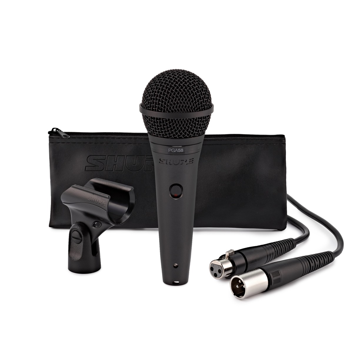 Shure PGA58 Cardioid Dynamic Vocal Microphone with XLR Cable