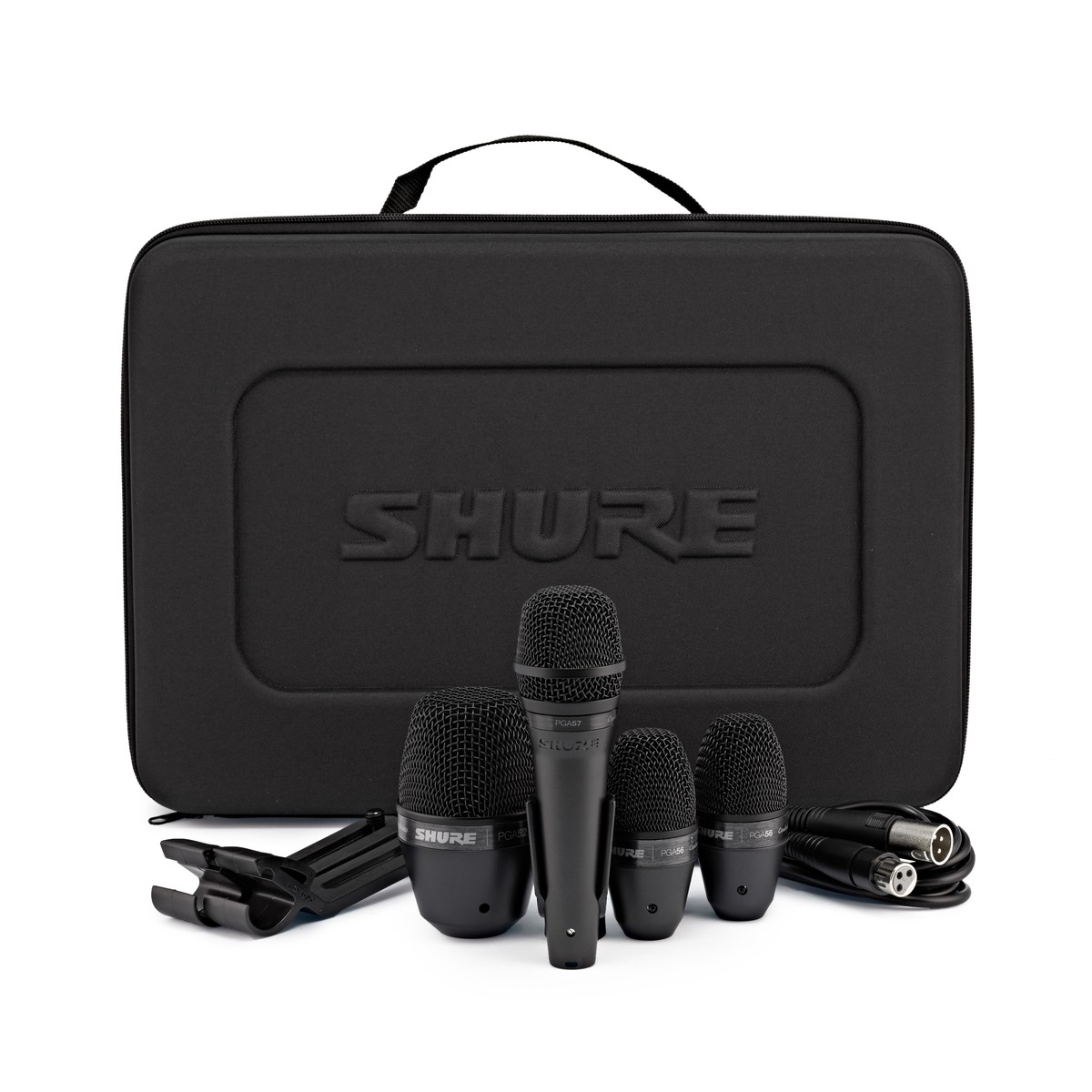 Shure PGADRUMKIT4 Drum Microphone Kit 4 Piece –  New In the Box        Microphone