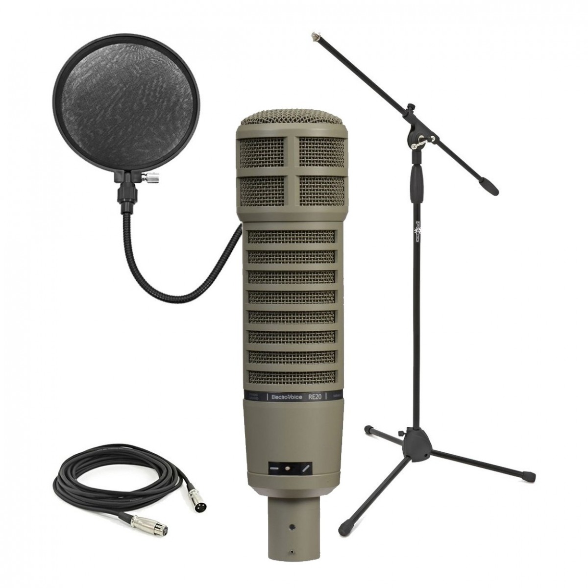 Electro-Voice RE20 Dynamic Microphone Recording Pack