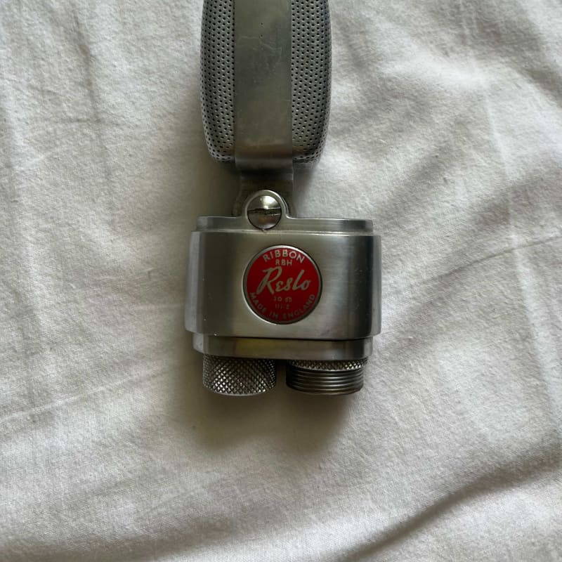 1960’s Reslo RBH Red Badge – used Microphone      Ribbon