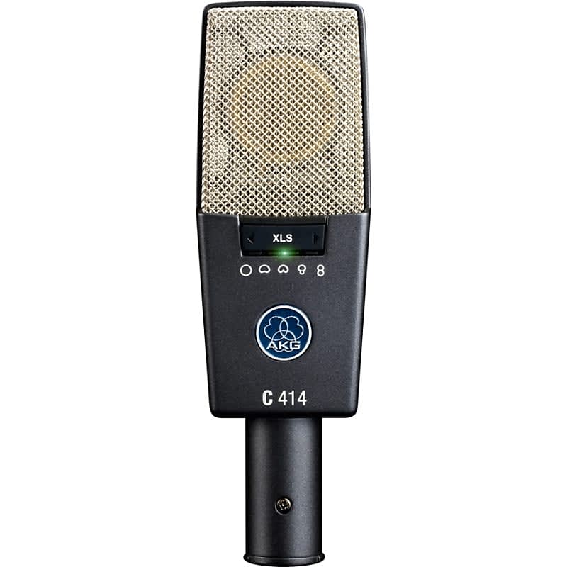 2010s AKG C414 XLS Large Diaphragm Multipattern Condenser Micr... - used Microphone     Condenser