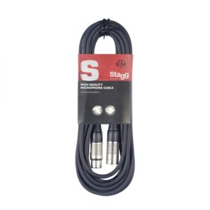 EMD S Series XLR to XLR Cable - 6m / Black - new Microphone      XLR Cable