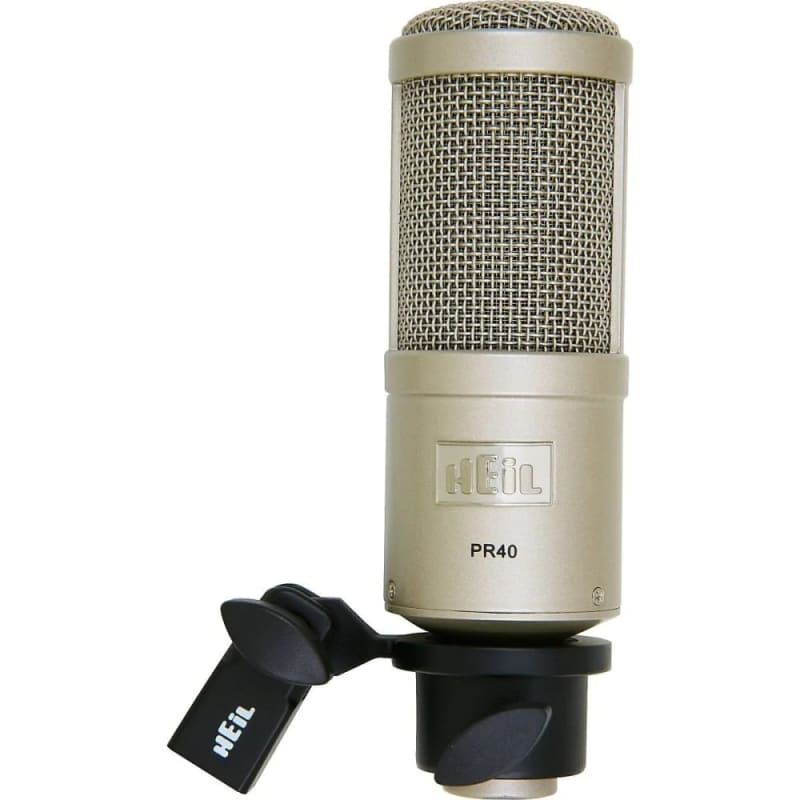 2010s Heil PR40 Large Diaphragm Dynamic Microphone Matte Champ... - new Microphone  Dynamic