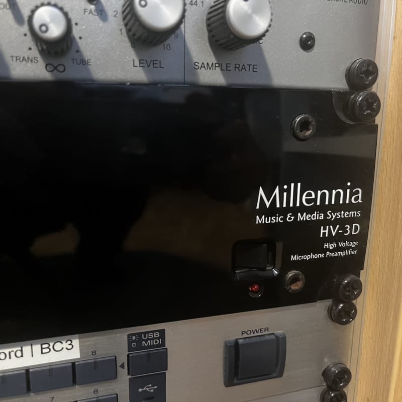 2010s Millennia Media HV-3D 4-Channel Mic Preamp Black - used Microphone