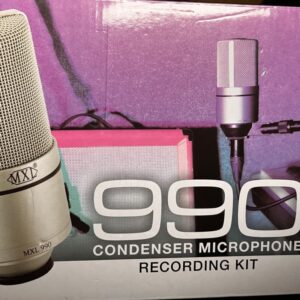 2010s MXL 990 Condenser Microphone Metal - used Microphone