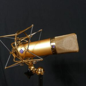 Neumann U 87 AI Gold 70th Anniversary 24k Gold Plated - used Microphone     Condenser