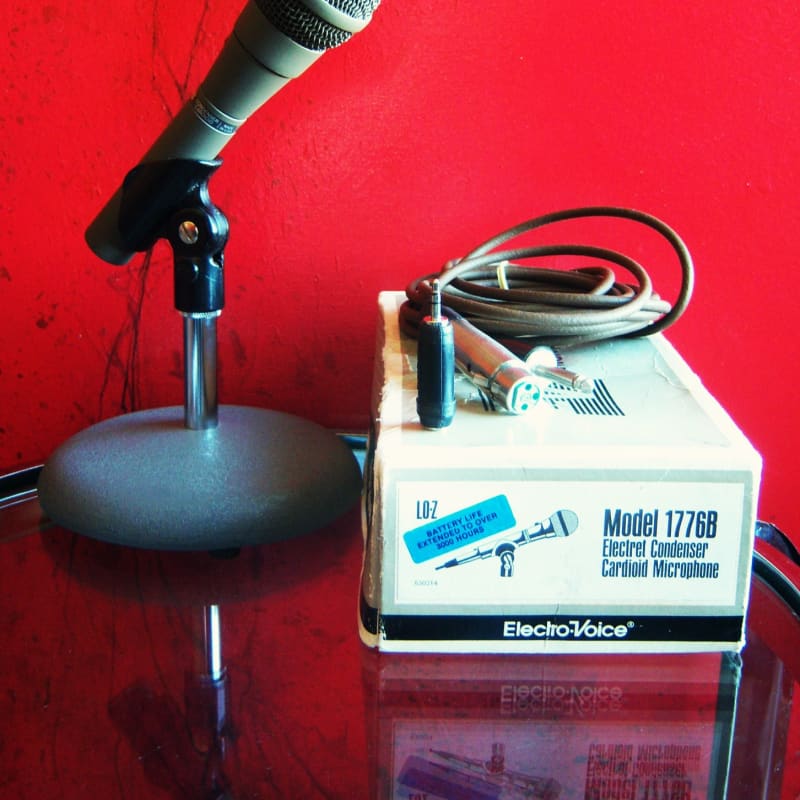 1980s Electro-Voice PL76 Handheld Condenser Microphone Beige – used Microphone    Handheld Condenser