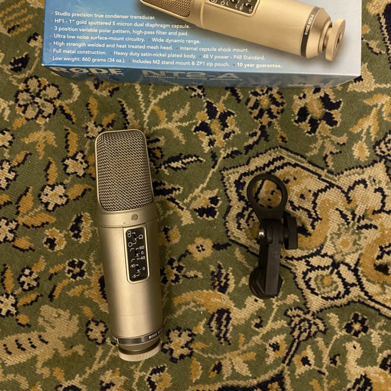 2005 - Present RODE NT2-A Silver - used Microphone     Condenser Vocal