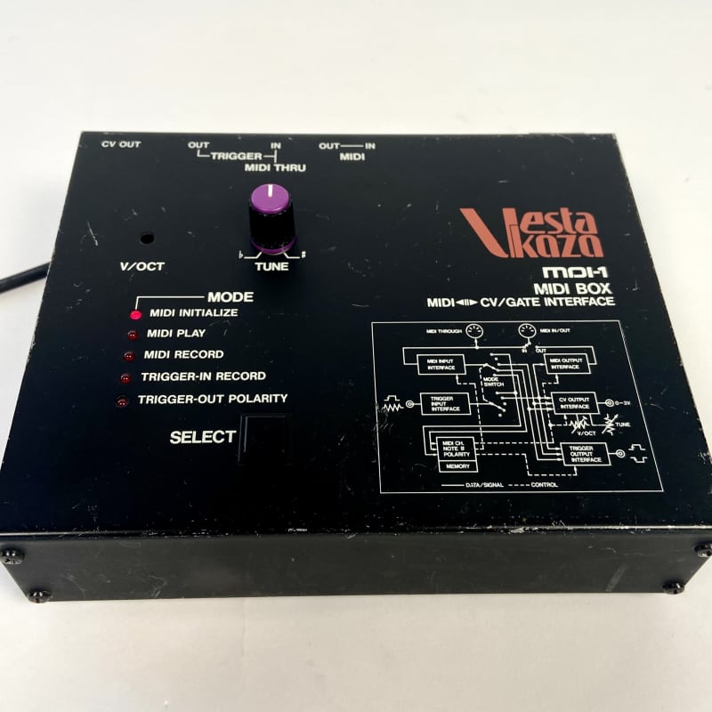 Vesta Kozo MDI-1 Black - used    Stage