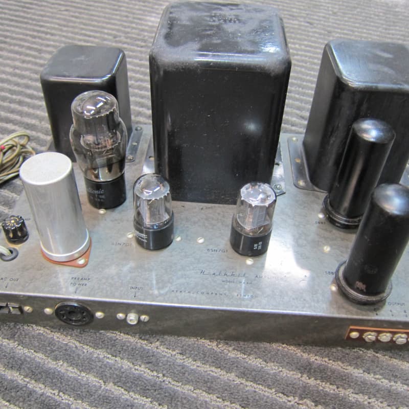 1960s Vintage Heathkit W4 AM Mono Tube Amp, 1960s, USA, Point ... - used       Vintage