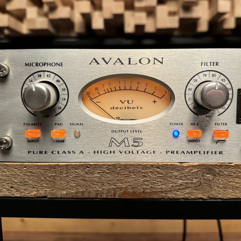 2010s Avalon M5 Microphone Preamplifier Silver - used Microphone