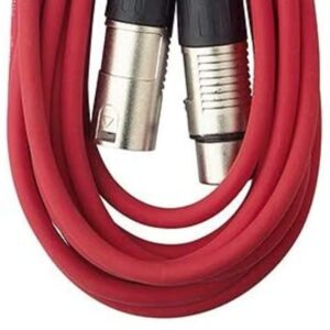 EMD S Series XLR to XLR Cable - 6M / Red - new Microphone      XLR Cable