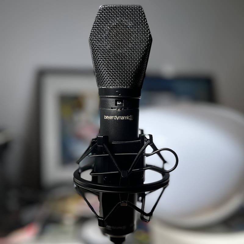 1990 Beyerdynamic MC 740N black - used Microphone  Dynamic