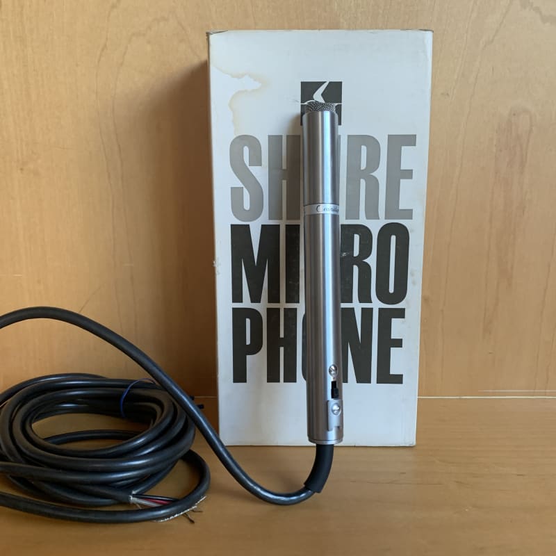 1970's Shure 578 Omnidyne Dynamic Microphone Metal / Chrome - used Microphone  Dynamic