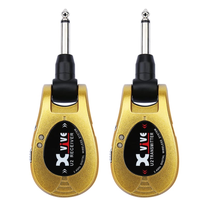 Xvive Wireless Guitar System ~ Gold – new    Wireless