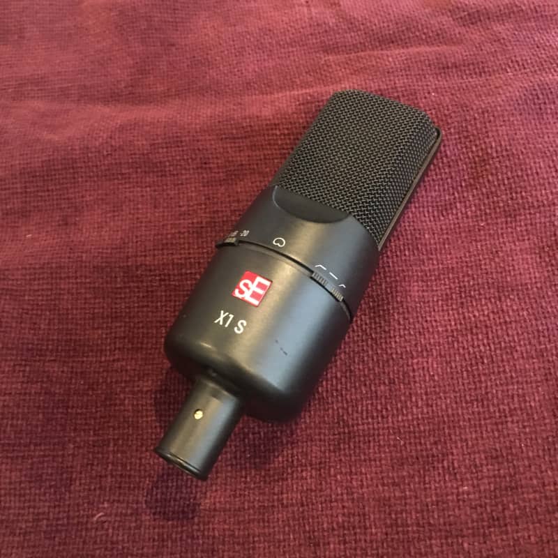 2018 – Present sE Electronics X1 S Large Diaphragm Cardioid Co… – used Microphone   Cardioid  Condenser