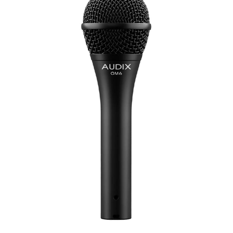 2010s Audix OM6 Dynamic Vocal Microphone Black - used Microphone  Dynamic